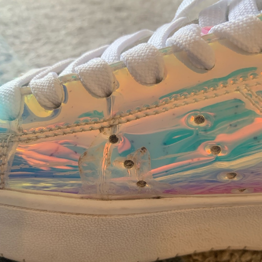 J. Adams Hero Platforms Sneakers (Iridescent Rave/Festvial Shoes) - Picture 4 of 7